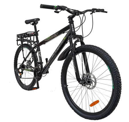Bicicleta MTB-HT 29" BR Target Carrier, cadru otel 17', manete secventiale, frane disc, 21 viteze [1]