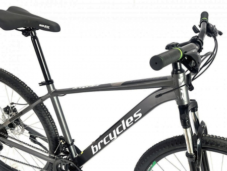 Bicicleta MTB-HT 29" BR Tornado, cadru aluminiu, manete secventiale, frane disc, 21 viteze [3]