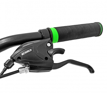 Bicicleta MTB-HT 29" BR Tornado, cadru aluminiu, manete secventiale, frane disc, 21 viteze [7]