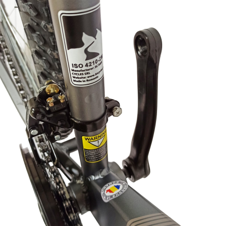 Bicicleta MTB-HT 29" BR Tornado Carrier, cadru aluminiu 18", manete secventiale, frane disc, 21 viteze [13]