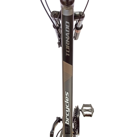 Bicicleta MTB-HT 29" BR Tornado Carrier, cadru aluminiu 18", manete secventiale, frane disc, 21 viteze [11]