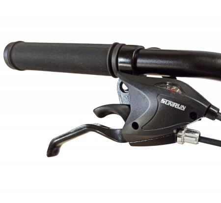 Bicicleta MTB-HT 29" BR Tornado Carrier, cadru aluminiu 18", manete secventiale, frane disc, 21 viteze [5]