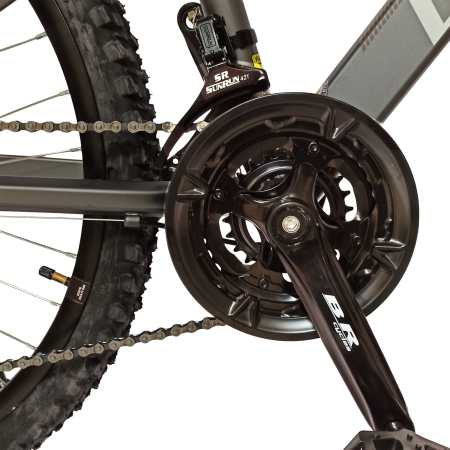 Bicicleta MTB-HT 29" BR Tornado Carrier, cadru aluminiu 18", manete secventiale, frane disc, 21 viteze [7]