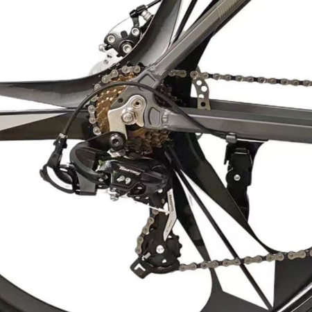 Bicicleta MTB-HT 29" BR Tornado ProMG, cadru aluminiu 17", jante magneziu, manete secventiale, frane disc, 21 viteze [8]