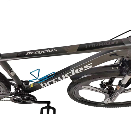 Bicicleta MTB-HT 29" BR Tornado ProMG, cadru aluminiu 17", jante magneziu, manete secventiale, frane disc, 21 viteze [10]