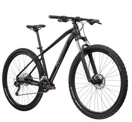 BICICLETE MTB-HT - Bicicleta MTB-HT 29" KROSS Level LTD, cadru aluminiu 17", manete secventiale, frane hidraulice, 18 viteze, negru/gri