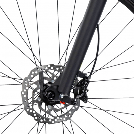 Bicicleta MTB-HT 29" KROSS Level LTD, cadru aluminiu 17", manete secventiale, frane hidraulice, 18 viteze, negru/gri [5]