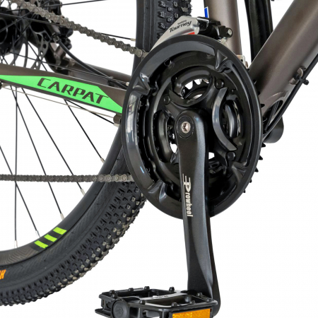 Bicicleta MTB-HT 29" CARPAT Wrangler, cadru aluminiu, manete secventiale, frane hidraulice, 24 viteze [7]
