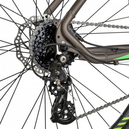 Bicicleta MTB-HT 29" CARPAT Wrangler, cadru aluminiu, manete secventiale, frane hidraulice, 24 viteze [8]