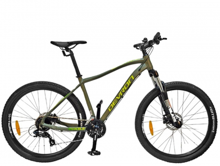 BICICLETE MTB-HT - Bicicleta MTB-HT 29" DEVRON Riddle RM2.9, cadru aluminiu, manete secventiale, frane hidraulice, 18 viteze
