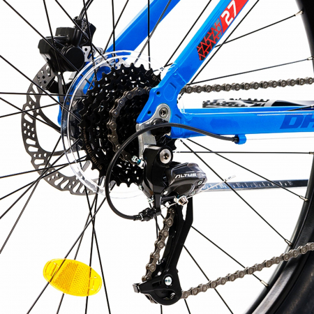 Bicicleta MTB-HT 29" DHS Terrana 2927, cadru aluminiu, manete secventiale, frane hidraulice, 24 viteze [7]