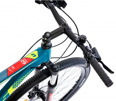 Bicicleta MTB-HT 29" DHS Terrana 2927, cadru aluminiu, manete secventiale, frane hidraulice, 24 viteze [4]