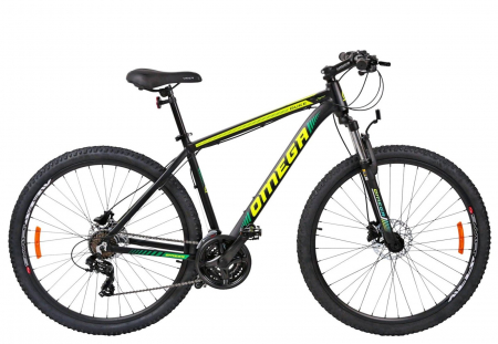 BICICLETE MOUNTAIN BIKE - Bicicleta MTB-HT 29" OMEGA Duke, cadru aluminiu, manete secventiale, frane hidraulice, 21 viteze