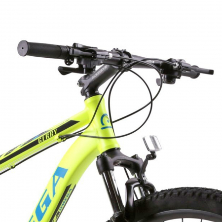 Bicicleta MTB-HT 27.5" OMEGA Gerry, cadru aluminiu 19.5", manete secventiale, frane disc, 21 viteze, rosu/negru [3]