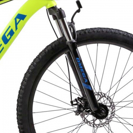 Bicicleta MTB-HT 27.5" OMEGA Gerry, cadru aluminiu 19.5", manete secventiale, frane disc, 21 viteze, rosu/negru [2]