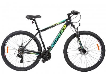 BICICLETE MOUNTAIN BIKE - Bicicleta MTB-HT 29" OMEGA Thomas, cadru aluminiu, manete secventiale, frane disc, 21 viteze
