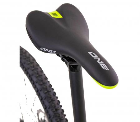 Bicicleta MTB-HT 29" ROCK MACHINE Torrent 20-29, cadru aluminiu 23", manete secventiale, frane hidraulice, 18 viteze, galben fluo/negru/albastru [5]