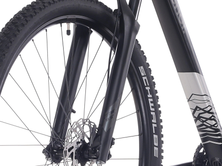 Bicicleta MTB-HT 29" SUPERIOR XC 6.5 29, cadru aluminiu 19.5", manete secventiale, frane hidraulice, 10 viteze, Matte Dark Chrome [4]