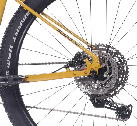 Bicicleta MTB-HT 29" SUPERIOR XC 6.9 29, cadru aluminiu, manete secventiale, frane hidraulice, 11 viteze [9]