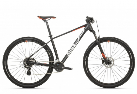 BICICLETE MOUNTAIN BIKE - Bicicleta MTB-HT 29" SUPERIOR XC 819, cadru aluminiu 18", manete secventiale, frane hidraulice, 16 viteze, antracit/rosu