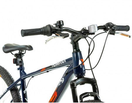 Bicicleta MTB-HT 29" TERRANA 2905, cadru otel, manete revoshift, frane disc, 21 viteze [3]