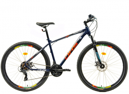 Bicicleta MTB-HT 29" TERRANA 2905, cadru otel, manete revoshift, frane disc, 21 viteze [1]