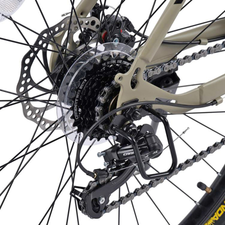 Bicicleta MTB-HT 29" VELORS Rambler 2.9, cadru otel, manete secventiale, frane disc, 21 viteze [9]