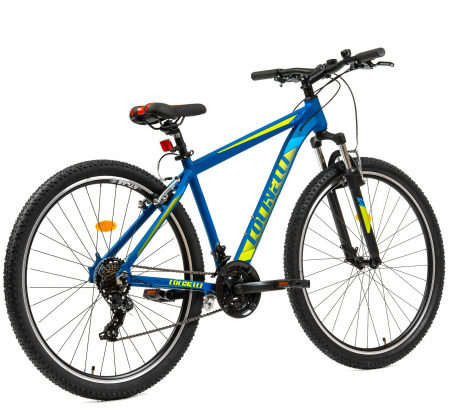 Bicicleta MTB-HT COLINELLI 2923, cadru aluminiu, manete secventiale, frane V-Brake, 21 viteze [2]