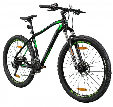 Bicicleta MTB-HT DEVRON Riddle RM2.7, cadru aluminiu, manete secventiale, frane hidraulice, 18 viteze [1]