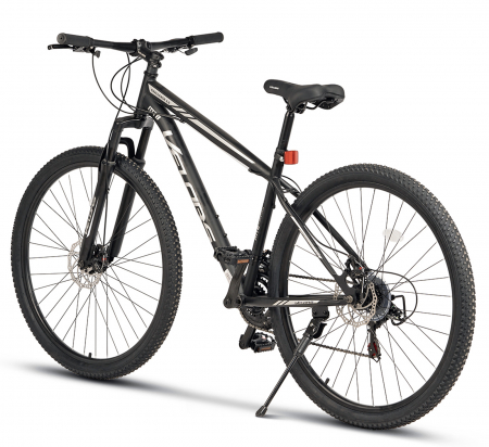 ﻿﻿Bicicleta MTB-HT 29" VELORS Challenge 2.9, cadru otel 18", manete secventiale, frane disc, 21 viteze, negru/gri [2]