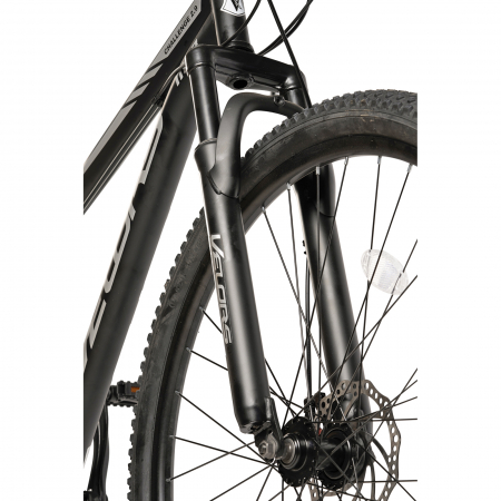 ﻿﻿Bicicleta MTB-HT 29" VELORS Challenge 2.9, cadru otel 18", manete secventiale, frane disc, 21 viteze, negru/gri [3]