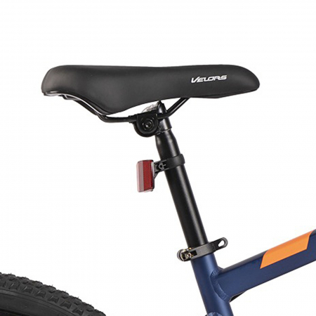 Bicicleta MTB-HT 27.5" VELORS Power 2.7, cadru aluminiu 17", jante magneziu, manete secventiale, frane disc, 21 viteze, albastru/portocaliu [9]