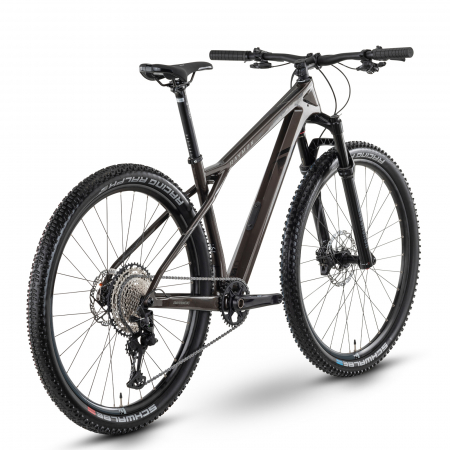 Bicicleta MTB-HT 29" RAYMON HardRay 8.0, cadru carbon 18.5", manete secventiale, frane hidraulice, 12 viteze, negru [2]