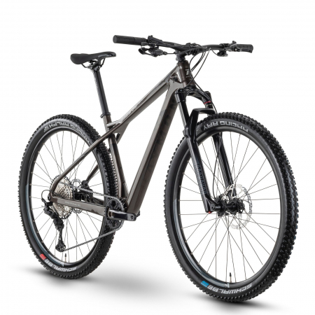 BICICLETE MTB-HT - Bicicleta MTB-HT 29" RAYMON HardRay 8.0, cadru carbon 17", manete secventiale, frane hidraulice, 12 viteze, negru