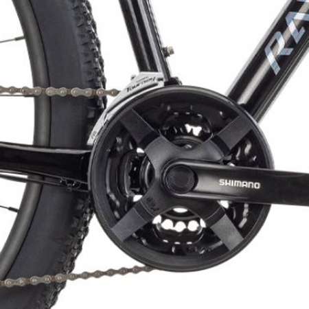 Bicicleta MTB-HT 27.5" RAYMON Nayta, cadru aluminiu 14.5", manete secventiale, frane hidraulice, 21 viteze, negru [4]