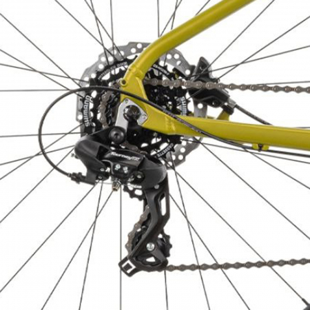 Bicicleta MTB-HT 29" RAYMON Nayta, cadru aluminiu 18", manete secventiale, frane hidraulice, 21 viteze, galben [5]