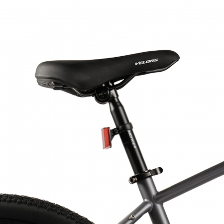 Bicicleta MTB-HT 26" VELORS Rambler, cadru otel 17", manete secventiale, frane disc, 21 viteze, gri/negru [10]