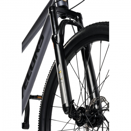 Bicicleta MTB-HT 26" VELORS Rambler, cadru otel 17", manete secventiale, frane disc, 21 viteze, gri/negru [3]