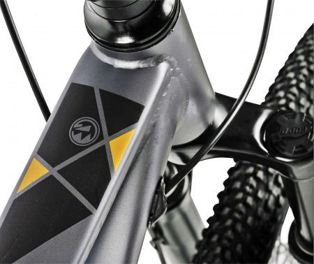 Bicicleta MTB-HT 26" VELORS Rambler, cadru otel 17", manete secventiale, frane disc, 21 viteze, gri/negru [4]