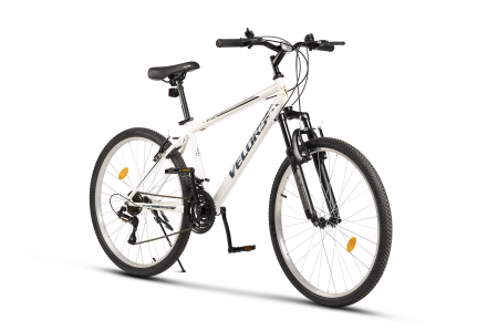 Bicicleta MTB Velors Rockstar V26204B 26", Alb/Negru [1]