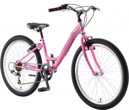 Bicicleta oras 24" DHS Modesty, cadru otel 12.5", manete revoshift,  frane V-Brake, 6 viteze [1]