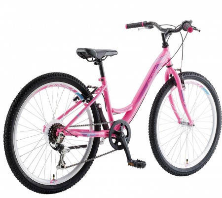 Bicicleta oras 24" DHS Modesty, cadru otel 12.5", manete revoshift,  frane V-Brake, 6 viteze [2]