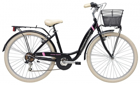 BICICLETE ORAS-TREKKING - Bicicleta oras 26" ADRIATICA Panda Lady, cadru otel 16.5", frane V-Brake, 6 viteze