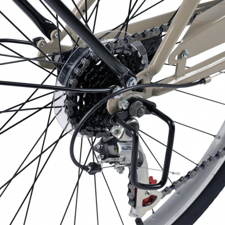 Bicicleta oras 26" CARPAT City, cadru otel, manete RevoShift, frane V-Brake, 7 viteze [7]