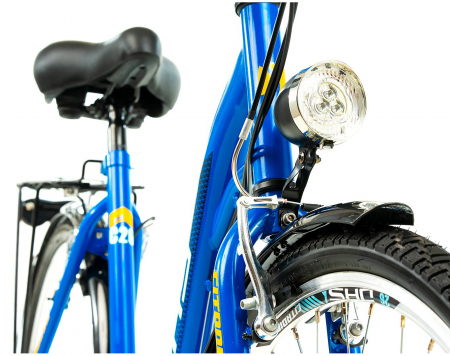 Bicicleta oras 26" DHS Citadinne 26034, cadru otel 19", frane V-Brake, 6 viteze [4]