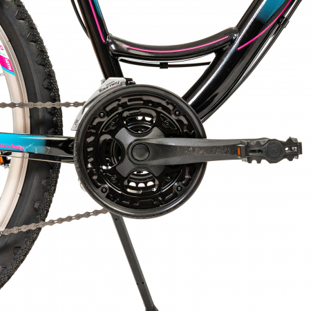 Bicicleta oras 26" DHS Modesty, cadru otel 16.5", manete revoshift,  frane V-Brake, 18 viteze [7]