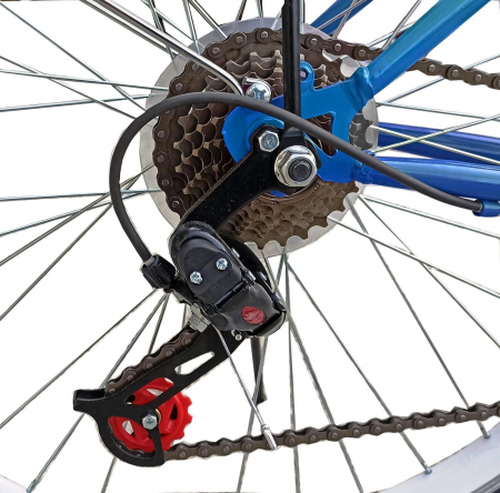 Bicicleta oras 26" RDB Matița, cadru otel 17", frane Disc/V-Brake, 21 viteze [6]