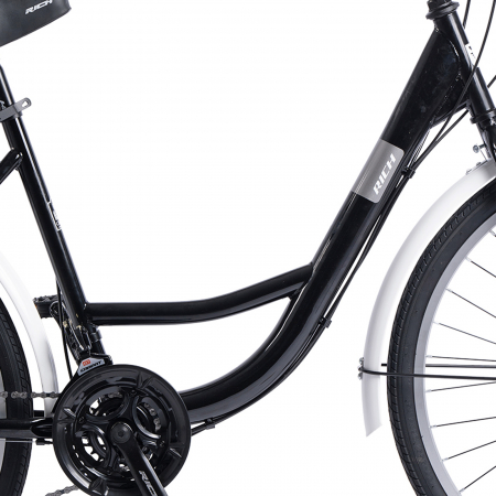 Bicicleta oras 26" RICH Meridian, cadru otel, manete RevoShift, frane V-Brake, 21 viteze [10]