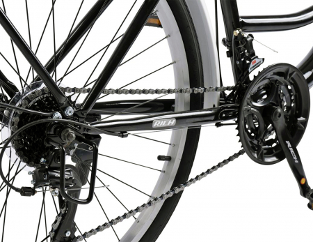 Bicicleta oras 26" RICH Meridian, cadru otel, manete RevoShift, frane V-Brake, 21 viteze [6]