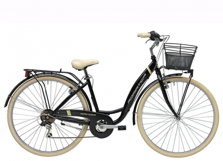 BICICLETE ORAS-TREKKING - Bicicleta oras 28" ADRIATICA Panda Lady, cadru otel 16.5", frane V-Brake, 6 viteze